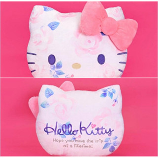 【你的玩具】正版 KT 花卉頭型玩偶 Kitty頭型抱枕 頭型枕頭 凱蒂貓 娃娃 玩偶 枕頭 午睡枕 靠腰墊 靠枕 抱枕