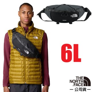 【The North Face】防潑水可調節腰帶休閒腰包 6L 斜揹包 側揹包 隨身包袋 腰臀包 瀝灰 81EN