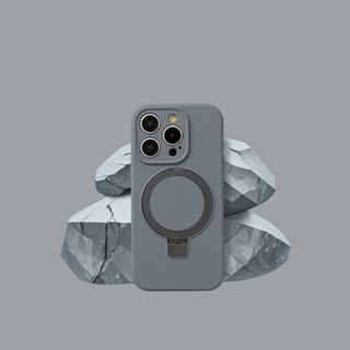 【ekax】Magsafe 液態矽膠手機殼(指環支架) ｜磁吸 手機殼 手機支架 懶人支架 手機支撐架