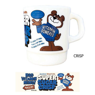 I LOVE 樂多) 日本進口 SUPER SUGAR CRISP 牛奶杯 水杯 漱口杯 飲料杯 杯子
