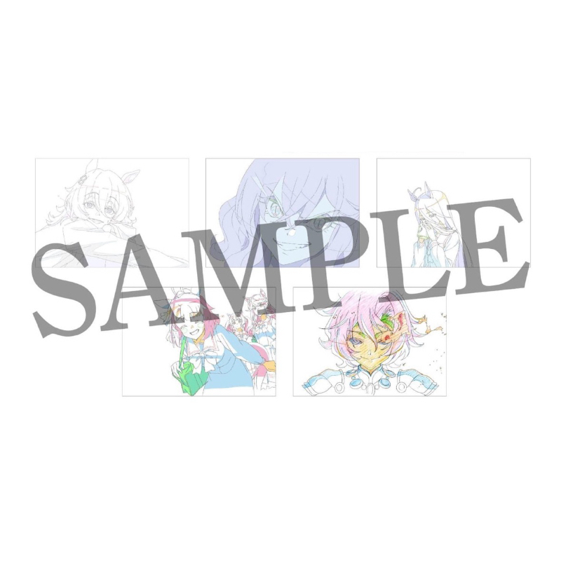 劇場版 賽馬娘Pretty Derby:新時代之門 日本原裝 複製原畫明信片 賽馬娘特典