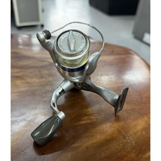 戶外休閒用品推薦 宏品二手傢俱電器館 FT480907*OKUMA銀色捲線器*海釣竿 遠投竿 釣蝦竿 捲線器 電動捲線器