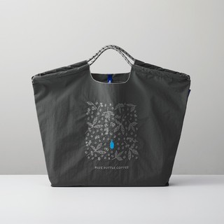 日本 Blue Bottle Coffee 藍瓶咖啡 Ball & Chain 刺繡環保袋 購物袋 聯名提袋 旅日生活家