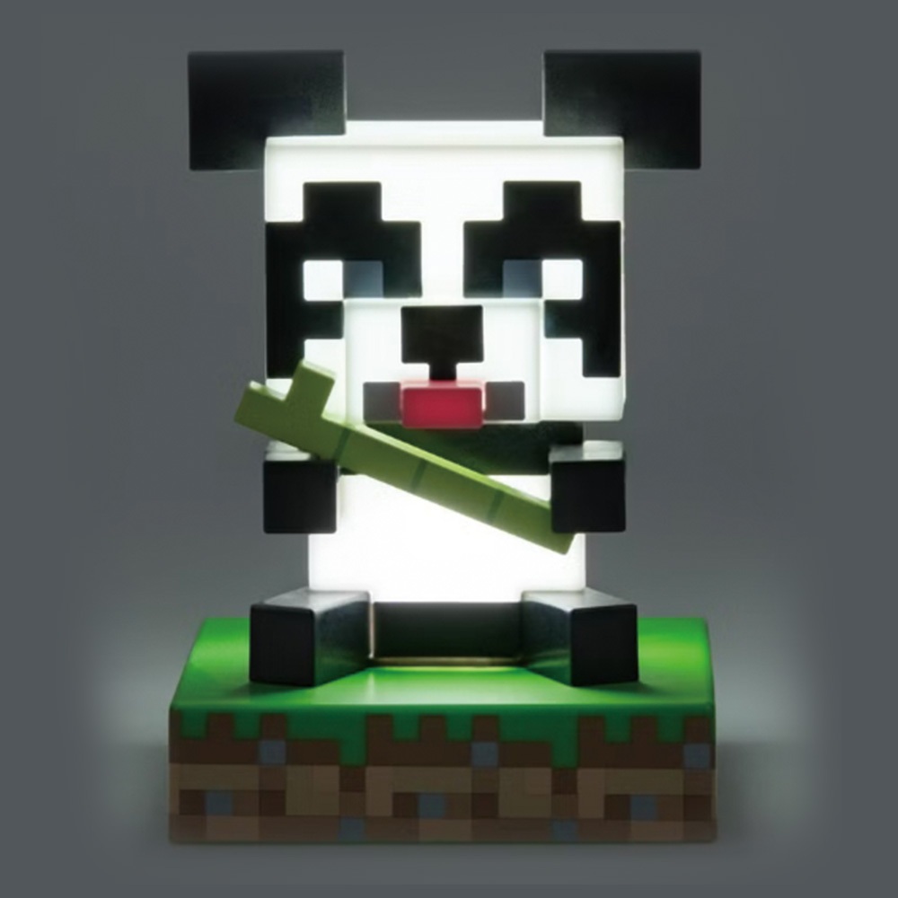 Minecraft麥塊 抱抱竹熊貓 造型 ICON 造型 小夜燈 遊戲角色造型燈 熊貓造型燈