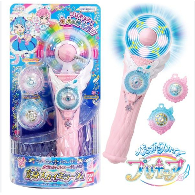 BANDAI 光之美少女 天空夢幻魔法棒 BD88042.稜鏡天使可動娃娃BD88054. 艾兒公主晚安睡袍