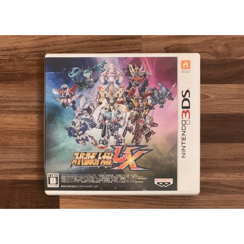 (含全新品) 3DS 超級機器人大戰UX 正版遊戲片 原版卡帶 二手片 日版 日規 任天堂  N3DS