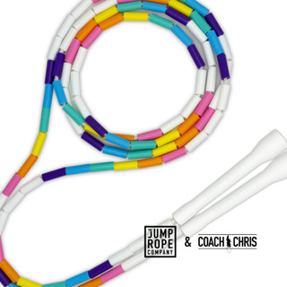 【英國Coach Chris】繽紛多彩系列跳繩｜節拍跳繩 Beaded Rope｜現貨