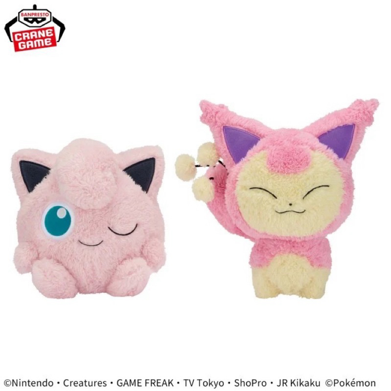 蝦皮免運🇯🇵日版「景品」本體18公分 大娃娃/胖丁 向尾喵 寶可夢 BANDAI萬代  Banpresto 萬普