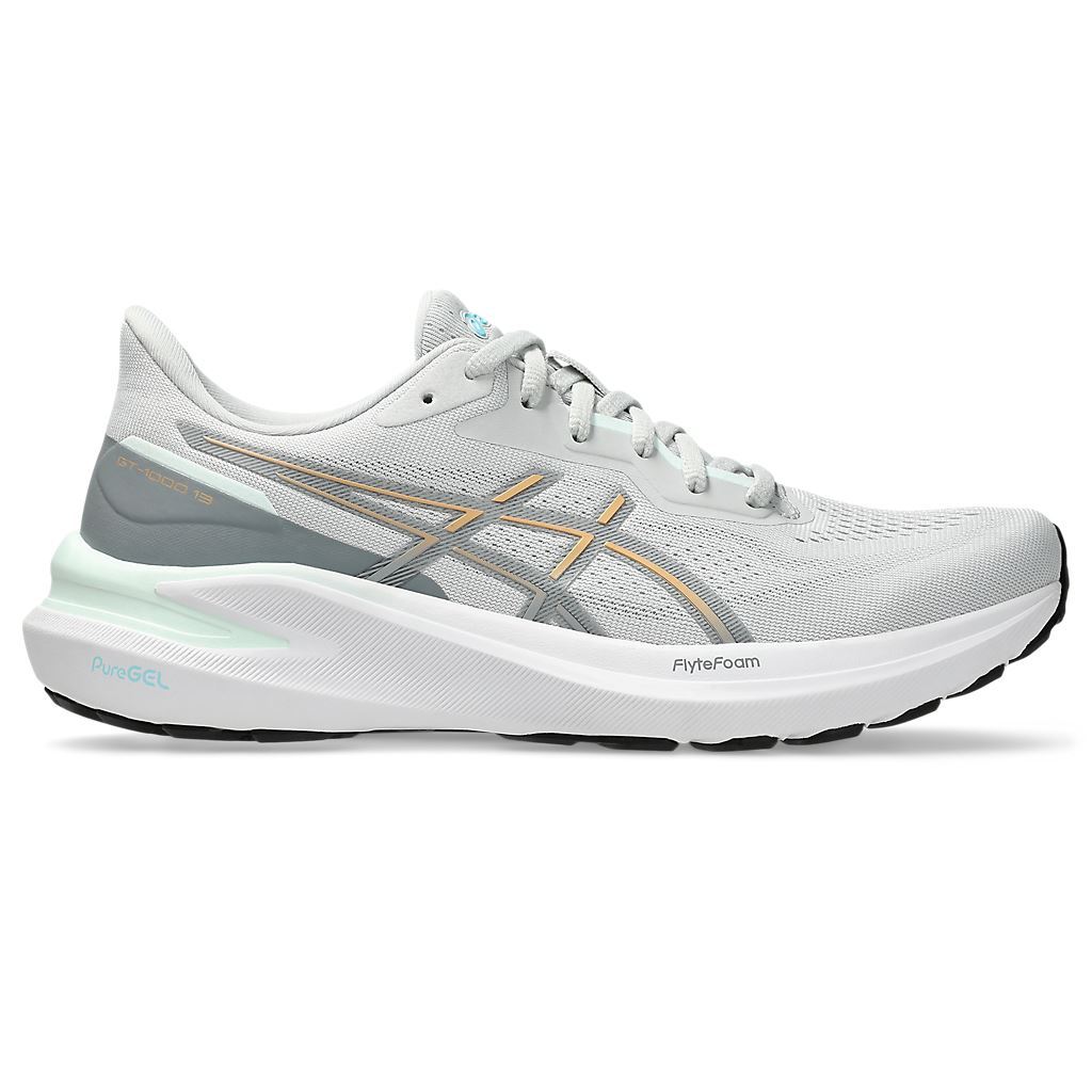 ASICS GT-1000 13 (D) 女款 寬楦 支撐 慢跑鞋 1012B662-020