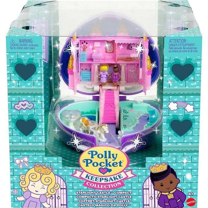 Polly Pocket 愛心城堡 三十週年復刻款