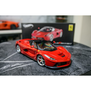 Hotwheels Elite 精緻版 Ferrari LaFerrari 1:18 金屬模型車 法拉利 蒙地拿 馬王