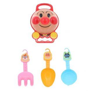 日本帶回 麵包超人 ANPANMAN 正版 現貨 挖砂 沙型 模子玩具 玩具 洗澡 玩水 玩沙 模具 玩沙組