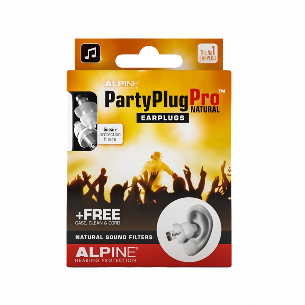 Alpine PartyPlug Pro Natural 荷蘭製 派對用耳塞