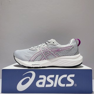 ASICS GEL-CONTEND 9 D楦 寬楦 女 緩衝 支撐 運動鞋 灰紫 1012B678-020