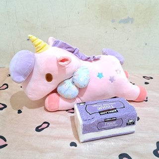 可愛的KIKILALA15吋雙子星的趴姿獨角獸絨毛娃娃