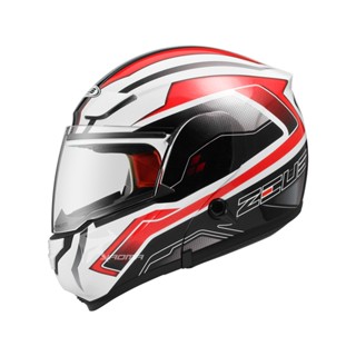 【ZEUS】贈好禮 ZS-3300 GG19 白紅 下巴可掀式全罩 內鏡 可樂帽 安全帽｜耀瑪騎士