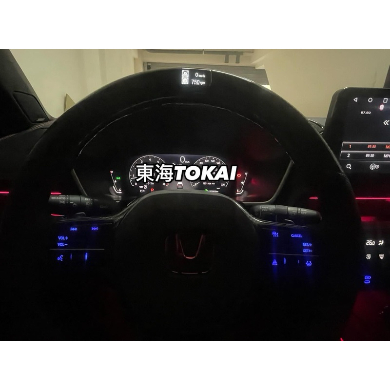 本田CRV6方向盤按鍵方控鍵USB LED燈改色