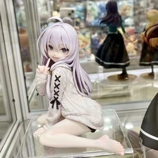 【限時折扣】魔女之旅 伊蕾娜 毛衣連衣裙 公仔 坐姿 GK 盒裝 手辦 景品 周邊 模型 動漫 桌面 機箱 擺件