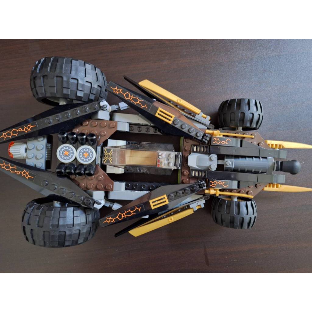 二手  樂高 LEGO 旋風忍者 Ninjago 9444 阿剛的無影腳