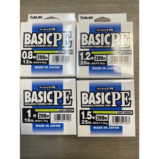 SUNLINE 入門PE線 4股 BASIC PE 150m 200M 超群釣具