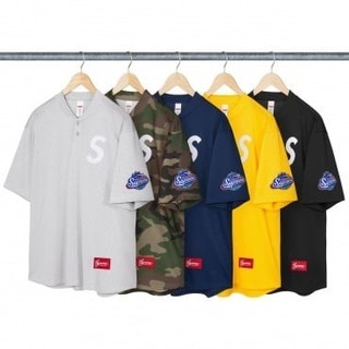 【紐約范特西】預購 SUPREME FW24 S Logo Baseball Henley 球衣