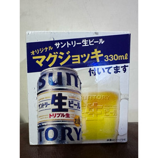 全新 三得利SUNTORY 生啤酒杯 啤酒杯 日本啤酒杯製造 330ml 限量
