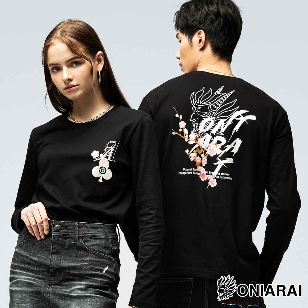 BLUE WAY 鬼洗 ONIARAI - 男女適穿 潮流長TEE/網路獨家特攻款