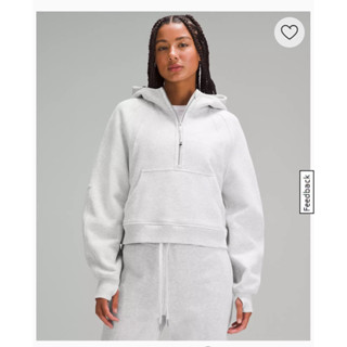 Lululemon Scuba Half-Zip Hoodie 寬版剪裁半拉鍊連帽上衣（新色到）
