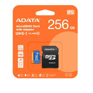 ADATA 威剛 Premier micro SDHC XC 記憶卡 附轉接大卡 A1 UHS-I C10 256G