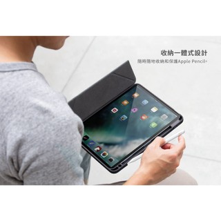 UNIQ｜Moven 抗菌磁吸帶筆槽透明平板套 iPad Air 10.9/11/13 Pro 11/13吋(現貨免運)