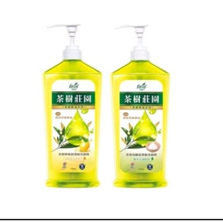 茶樹莊園洗碗精空瓶1000ml