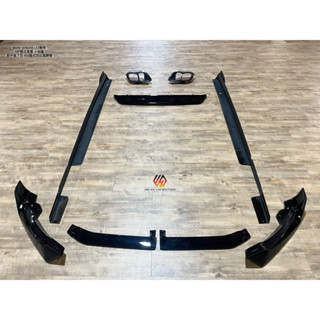 威鑫汽車精品 BMW G06/LCI/X6 小改款 M版專用 Mp樣式亮黑 小包圍 前下巴 後下巴 側群 四出尾飾管