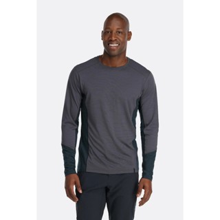 [阿爾卑斯戶外 三峽] Rab Syncrino Base LS Tee 男款 羊毛混紡長袖排汗衣 QBL32