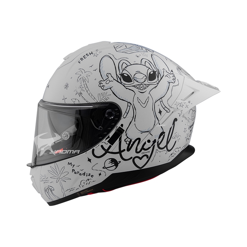 【MESUCA】麥斯卡 Angel 安琪 亮面 史迪奇女朋友 星際寶貝 M601 安全帽 全罩｜耀瑪騎士
