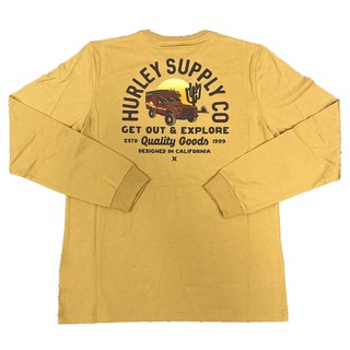 HURLEY｜男 EVD EXPLORE DESERTED LS 長袖上衣