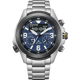 ∣聊聊可議∣CITIZEN 星辰 Promaster 限量光動能液晶顯示手錶 JV1006-51L