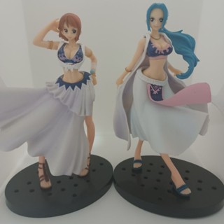 海賊王 航海王 薇薇 娜美 阿拉巴斯坦 港版 拆擺公仔 無證 無盒 非正版 非代理日版 onepiece