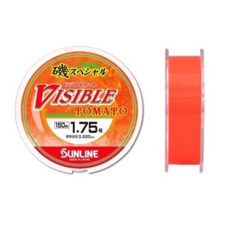 SUNLINE 磯 VISIBLE TOMATO 番茄線 磯釣 母線 150m