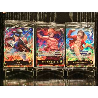 【SSR最新現貨】航海王 日本 超商限定 魯夫 艾斯 薩波 三兄弟特別卡 ST13 全新 日版 卡牌 OPCG 海賊王