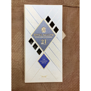 皇家禮炮21年王者之鑽威士忌 空酒盒ROYAL SALUTE 21