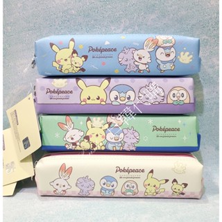 現貨 韓國 POKEMON 皮卡丘 寶可夢 PU筆袋 鉛筆盒 筆袋 收納袋 拉鍊袋 袋子 波加曼 皮丘 防水袋