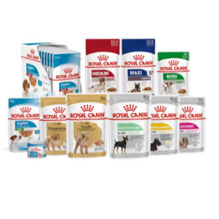 《ROYAL CANIN 法國皇家》犬主食餐包 幼犬 老犬 腸胃 泌尿道 皮膚保健 濕糧 主食 餐包 罐頭 犬罐 肉泥