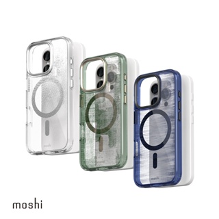 Moshi iPhone 16 Pro系列 iGlaze 透明保護殼 支援MagSafe手機殼