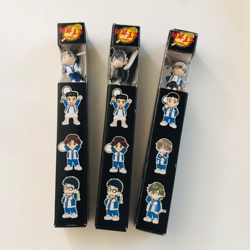 網球王子 日本正版授權 台灣限定 早期公仔吊飾 群英社 漫畫周邊 越前龍馬 大石秀一郎 全新