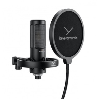 【音響密室】德國beyerdynamic M90 PRO X專業心型指向電容式麥克風組贈5米進口線-特惠價