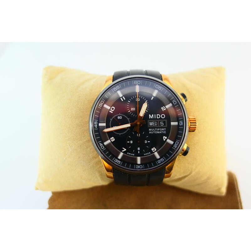 [吉宏精品交流中心]MIDO 美度 先鋒 44mm 自動機械 膠帶 計時碼錶