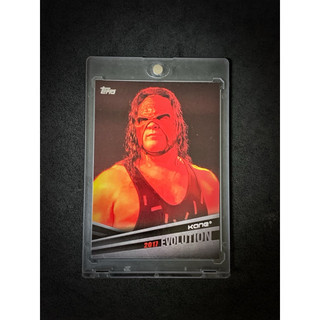 Undertaker 兄弟搭檔 Kane 2018 Topps WWE Evolution