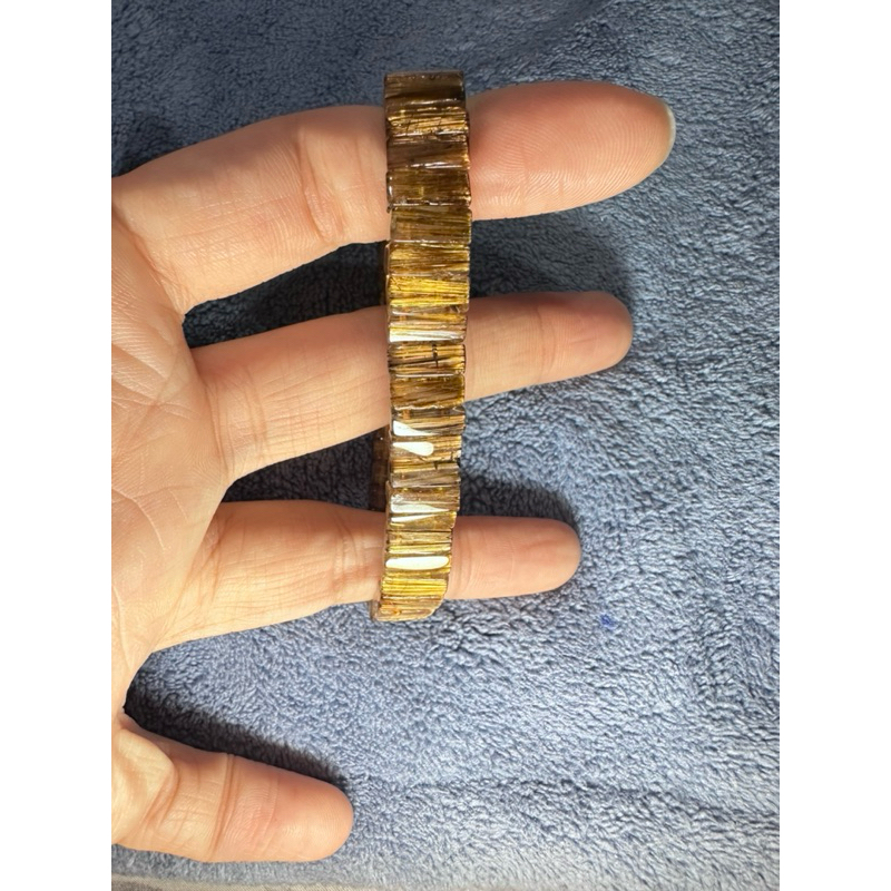咖啡鈦金手排 寬10m 全新