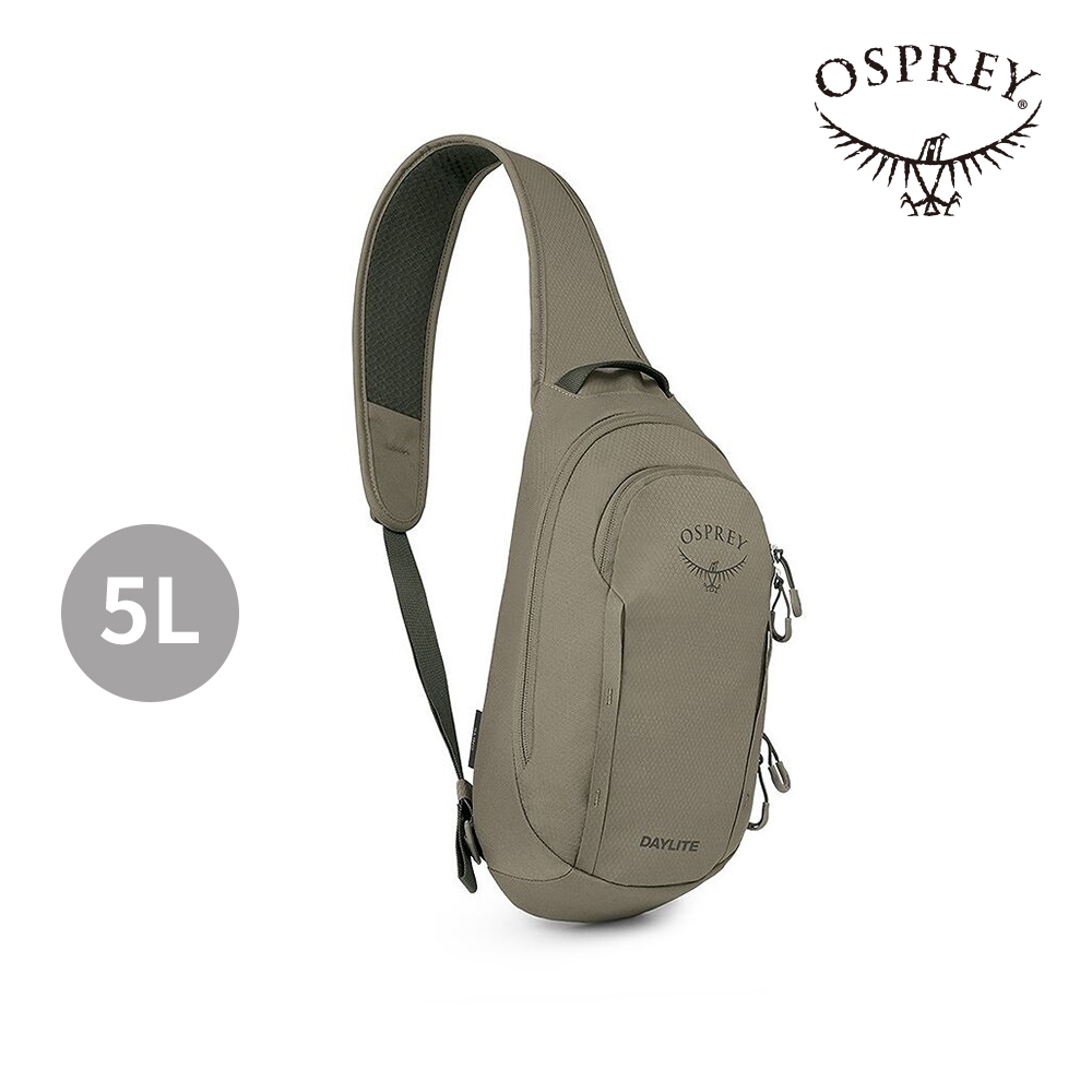 【Osprey】Daylite Sling 5L 單肩斜背包(混凝土棕)-單肩背包 斜背包 胸前包|DB2NBD0287