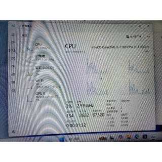 asus商用電腦主機加贈螢幕 i3 7100 8g ssd128g gt720 wi-fi d320mt